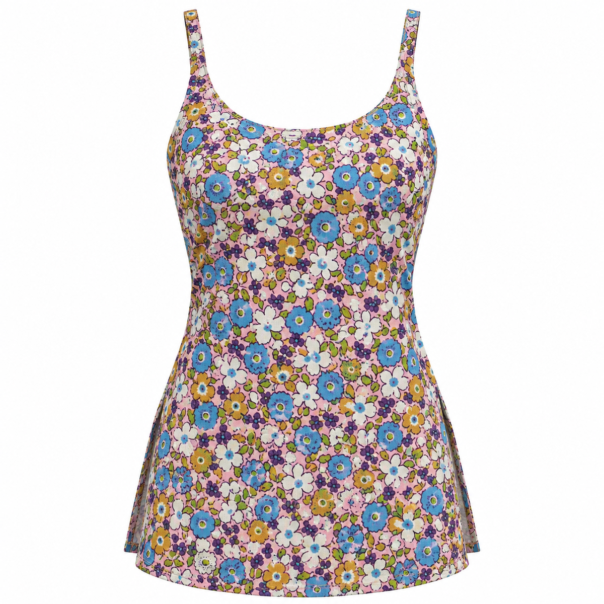 Spring Bloom- Sleeveless Kurti