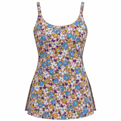 Spring Bloom- Sleeveless Kurti
