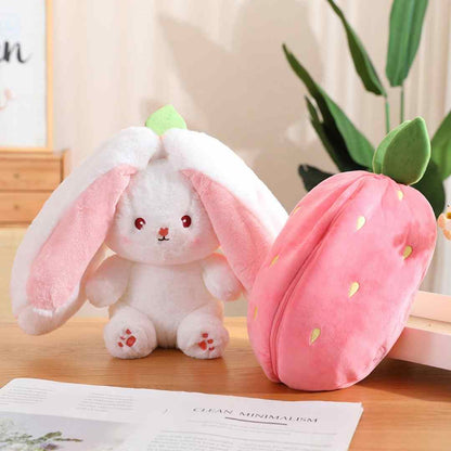 Strawberry Bunny Plush Teddy